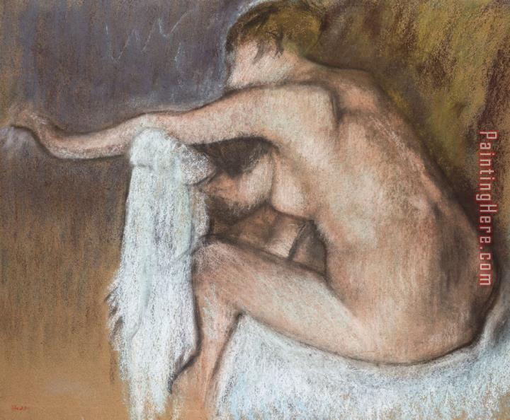 Edgar Degas Woman Drying her Arm
